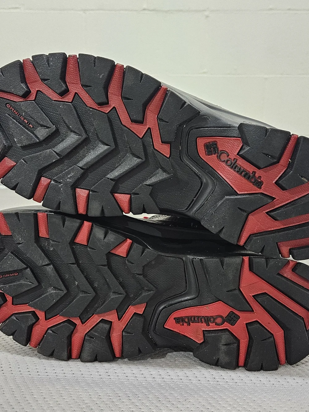 Columbia Men’s Black and Red Waterproof Winter Boots